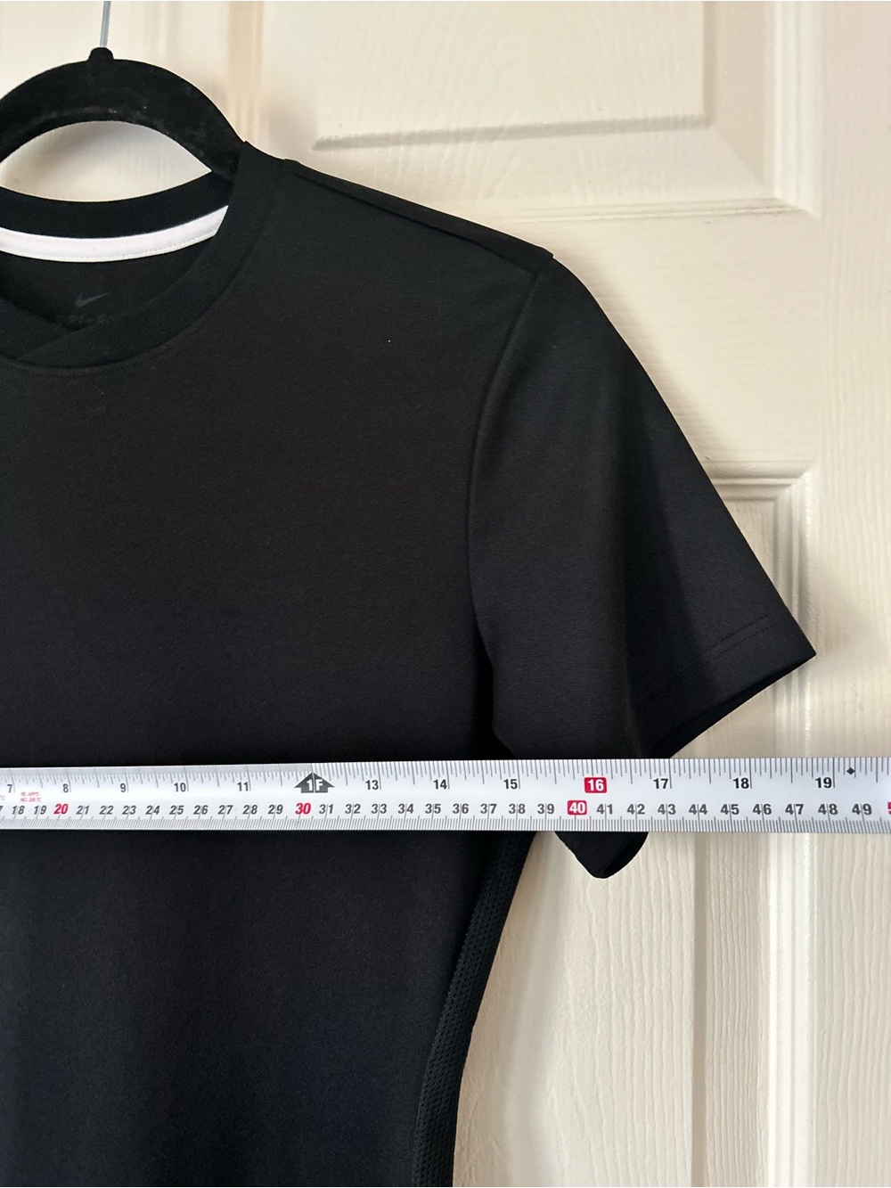 Nike Black Fitted Performance Tee Athletic Shirt Women's Size S - Picture 5 of 7